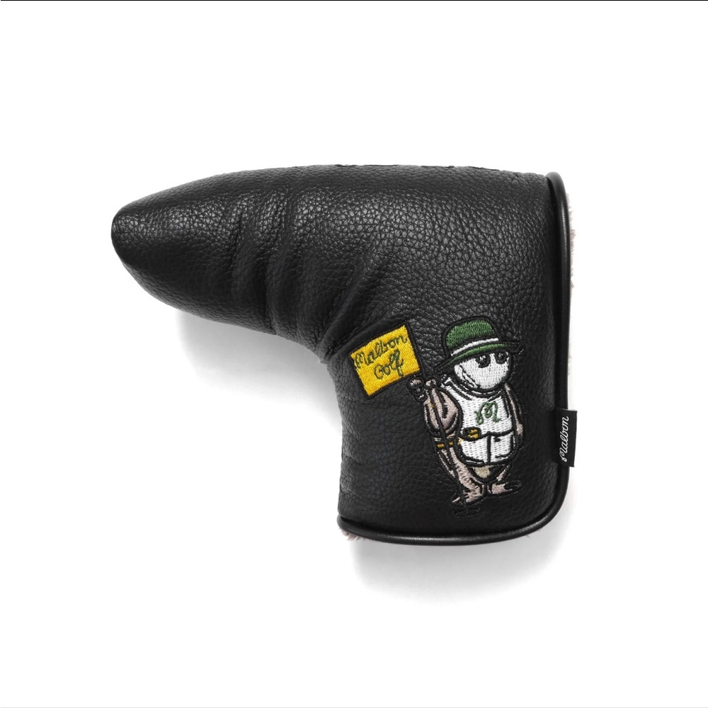Malbon Golf Caddy Bear Blade Putter Headcover